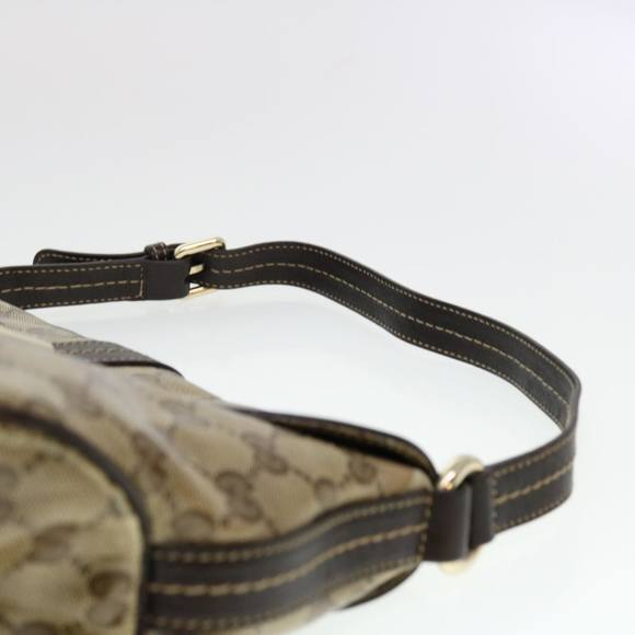 GUCCI GG Canvas Shoulder Bag Coated Canvas Beige 181483 Auth am4265 - Picture 7 of 16